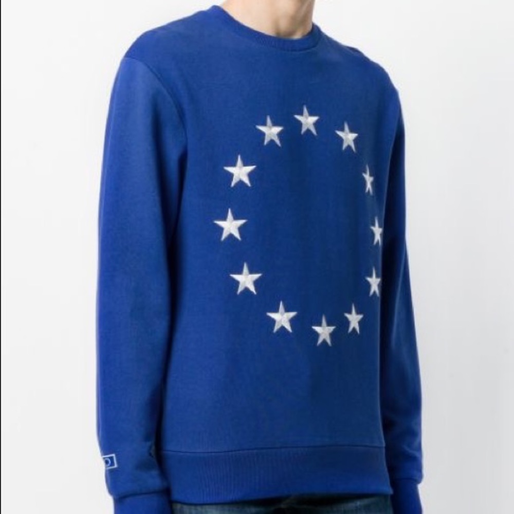 Études Etoile Europa Blue Sweatshirt